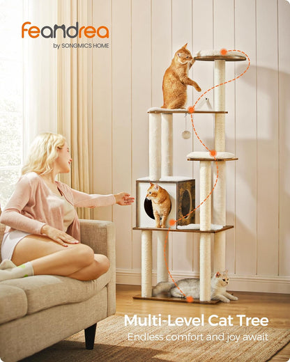 Multi-Level Cat Tree Tower