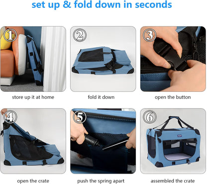 Portable Soft Travel Dog Crate