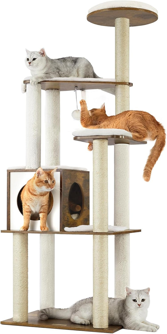 Multi-Level Cat Tree Tower