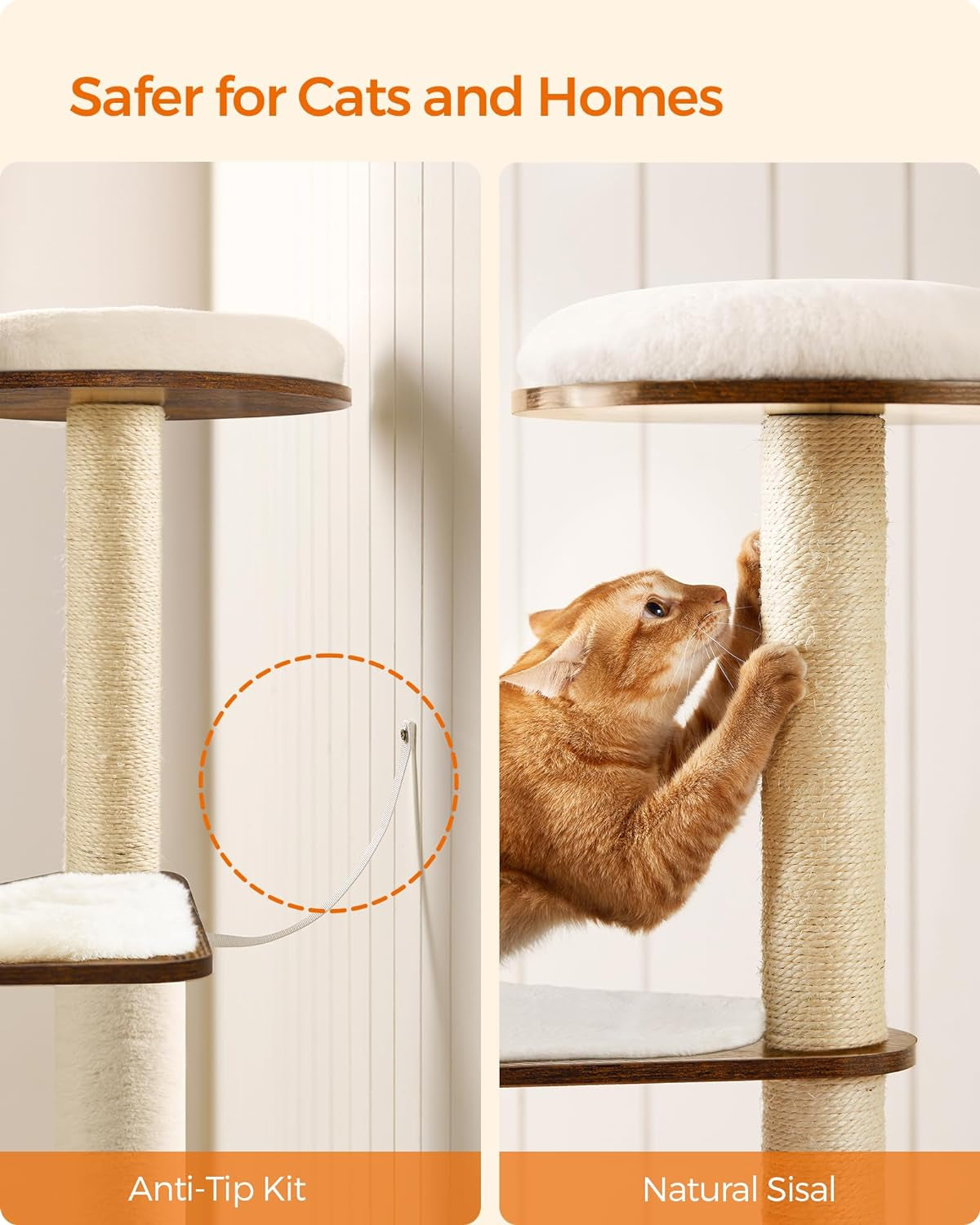 Multi-Level Cat Tree Tower